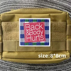 MORALE Parche Bordado Táctico con Velcro – Uniforme Militar