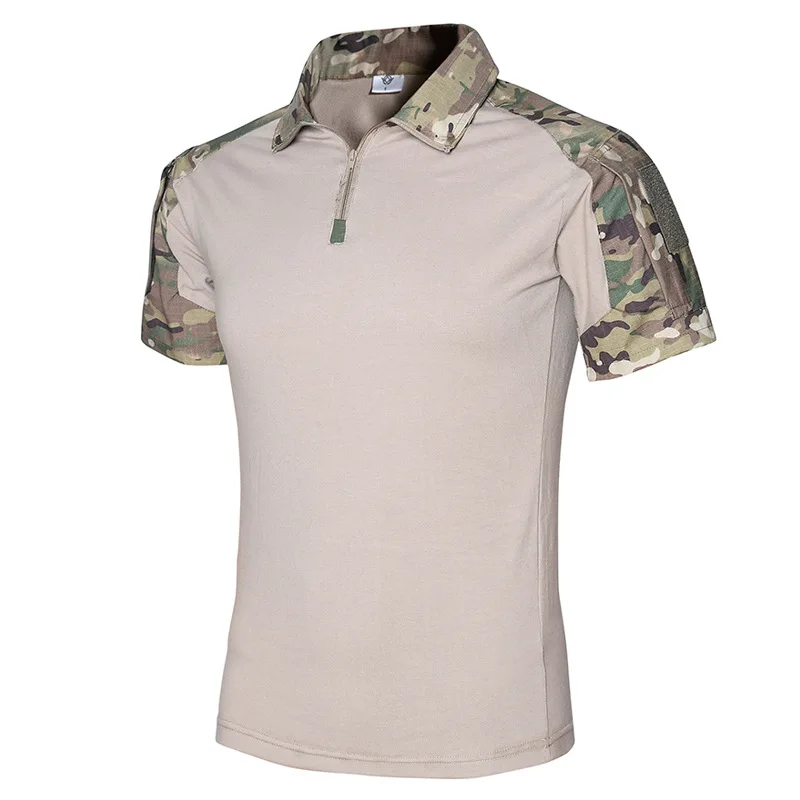 Camisa táctica manga corta camuflaje secado rápido - imagen 3