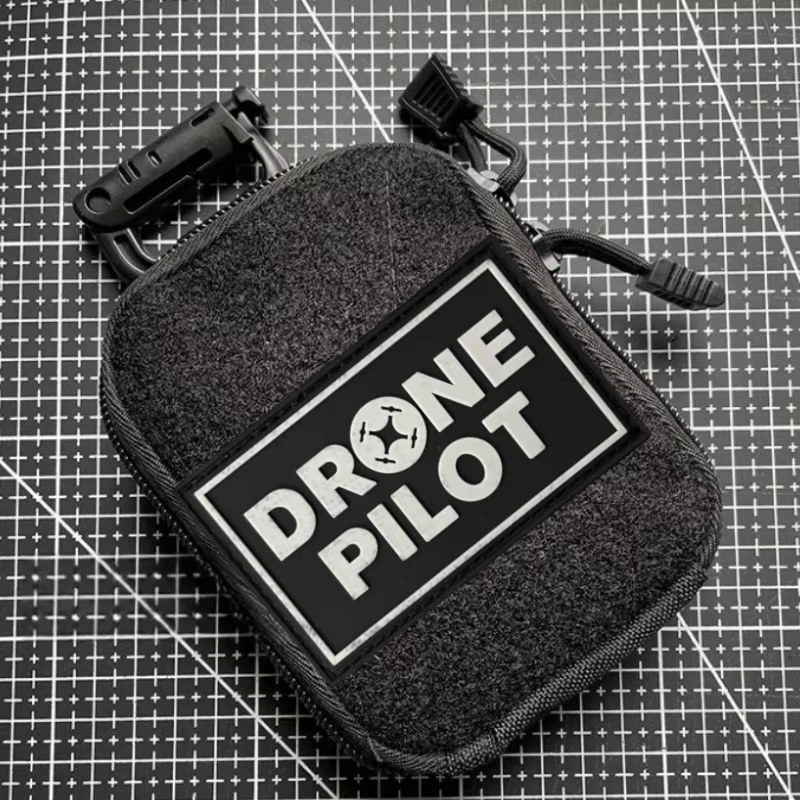 Parche moral PVC Piloto de Dron – Táctico con velcro - imagen 4