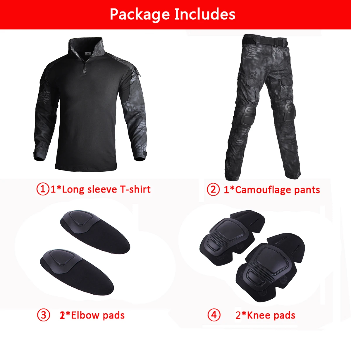Conjunto completo para actividades outdoor