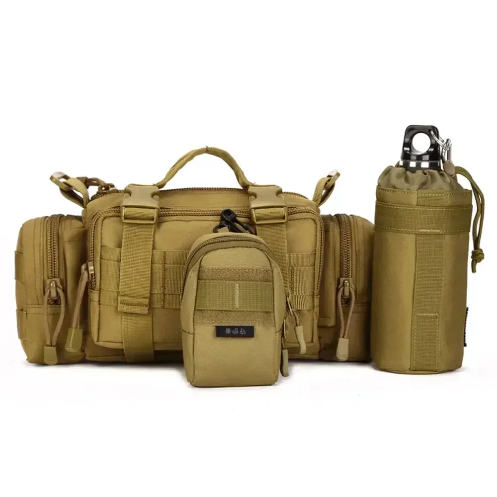 Bolsa de cintura táctica impermeable con sistema MOLLE - imagen 4