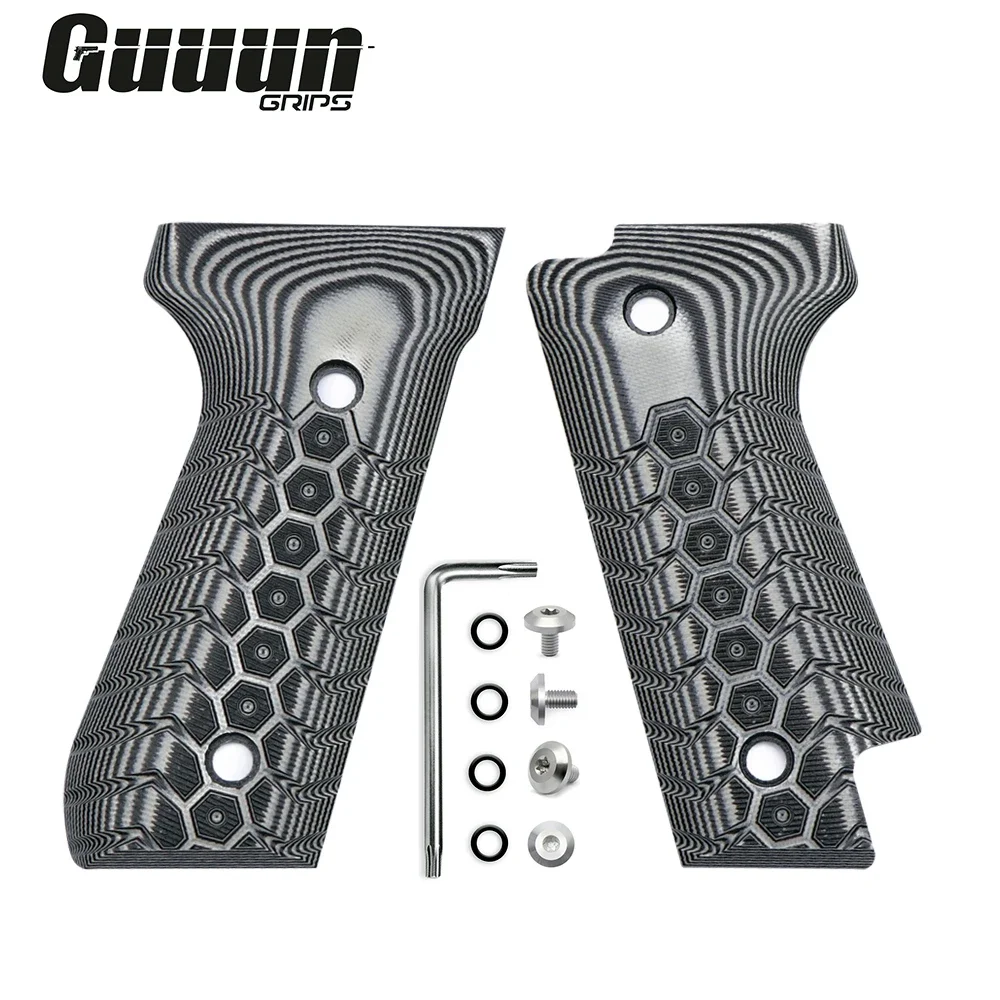 Empuñaduras G10 texturadas antideslizantes Guuun para Beretta 92S
