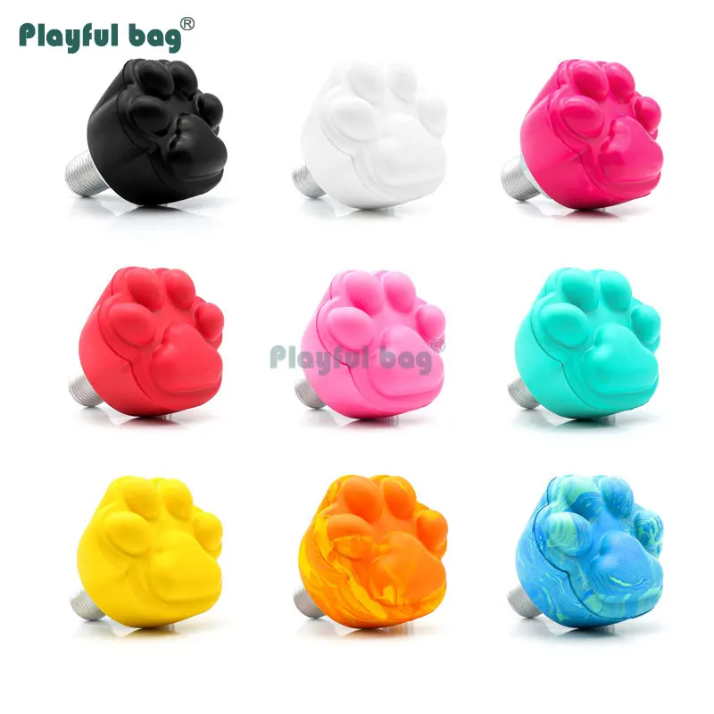 Pastillas de freno coloridas - patín de goma, doble fila resistente - imagen 4