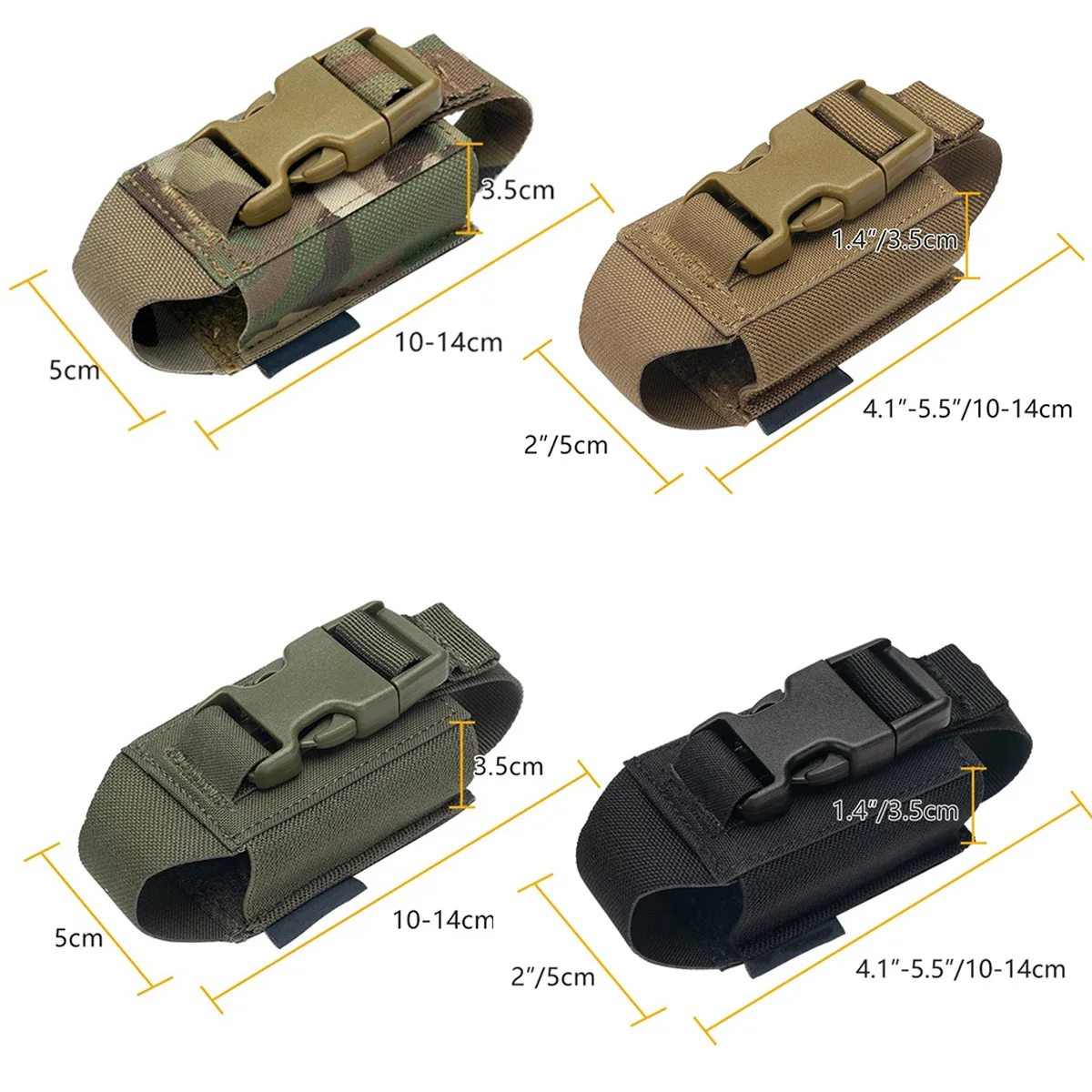Bolsa Táctica MOLLE para Flashbang y Herramientas de Combate - imagen 3