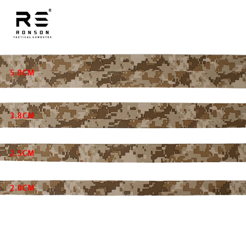 Correa táctica de nailon camuflaje desierto AOR retardante llama - imagen 2