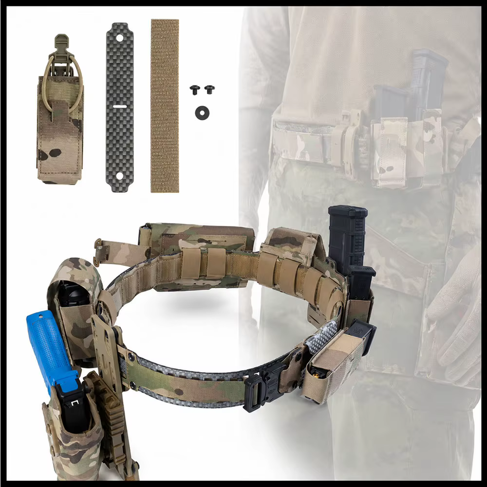 Portacargadores táctico MOLLE para cargador pistola 9mm, acceso rápido