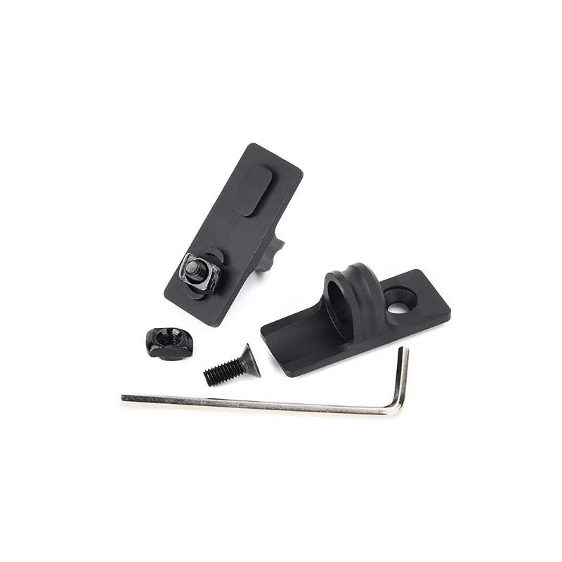 Base de montaje QD M-LOK metálica para correa táctica de arma - imagen 3
