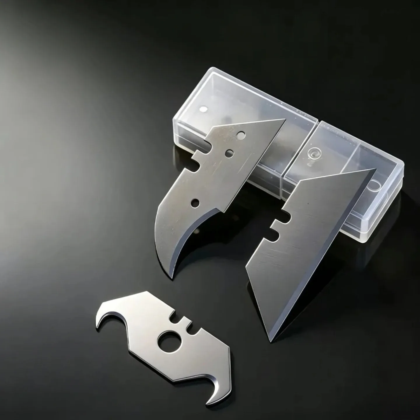 Cuchillas repuesto trapezoidales acero carbono – Multifunción - imagen 5