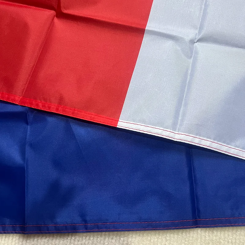 Bandera francesa de poliéster azul, blanco y rojo para exterior - imagen 3