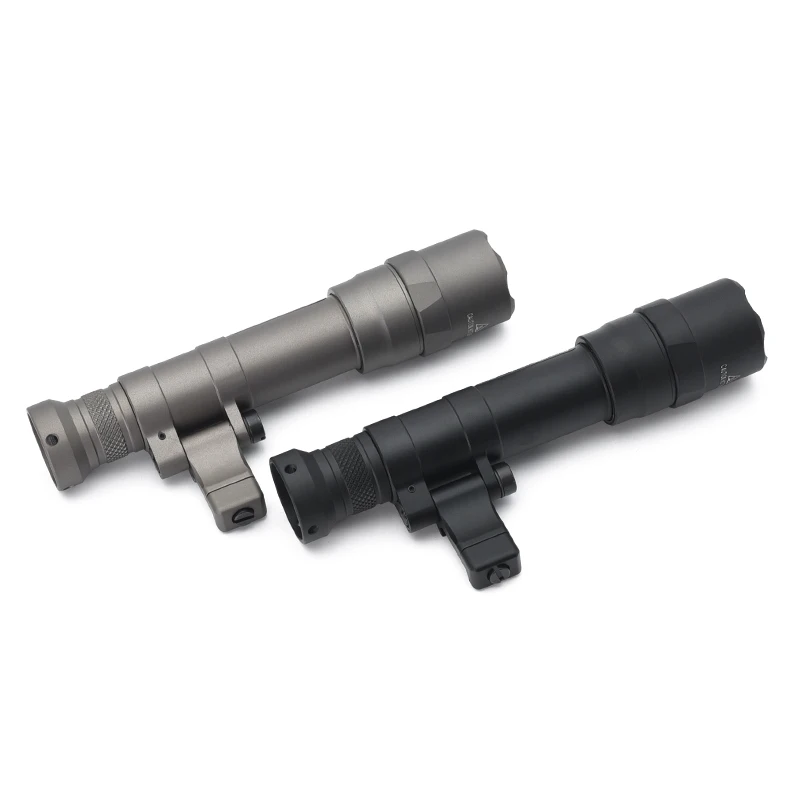 Linterna táctica M640DF LED blanca, doble combustible, Picatinny