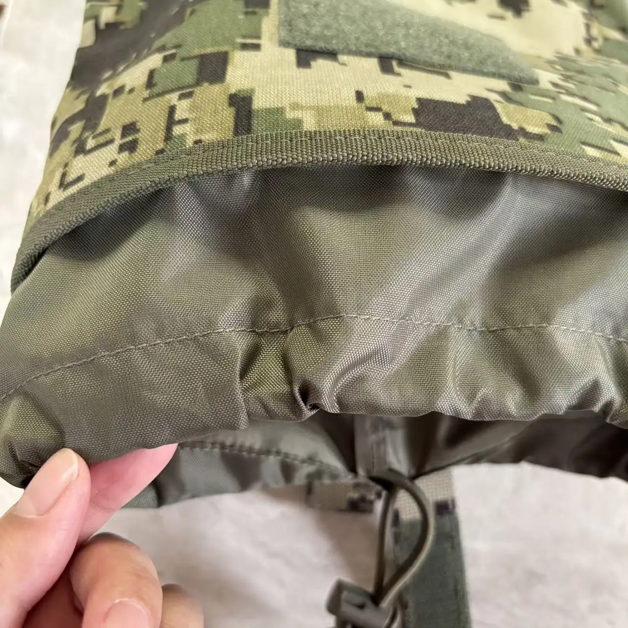Bolsa táctica impermeable plegable camuflaje mexicano - imagen 5
