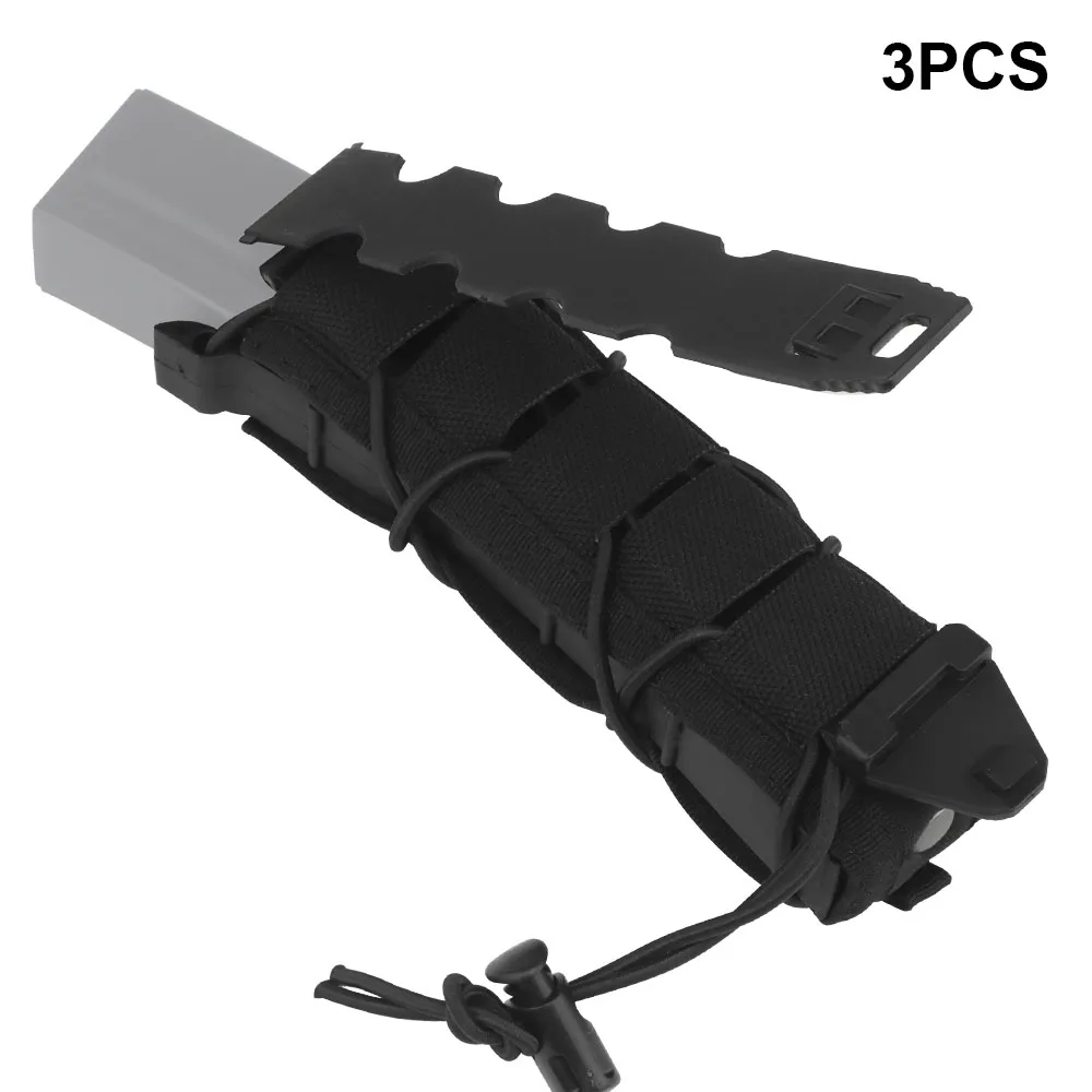 Portacargadores tácticos MOLLE de liberación rápida para MP5 MP7