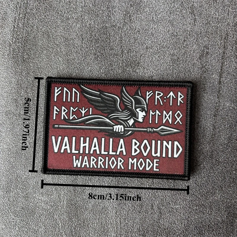 Parche táctico MOLLE – Insignia moral con sistema hook-and-loop para chaleco o mochila - imagen 5