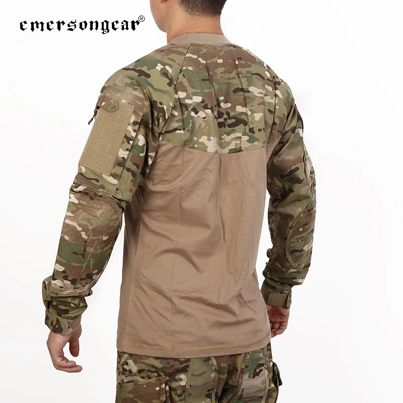 Emersongear MC: camisa de combate táctica camuflada manga larga - imagen 2