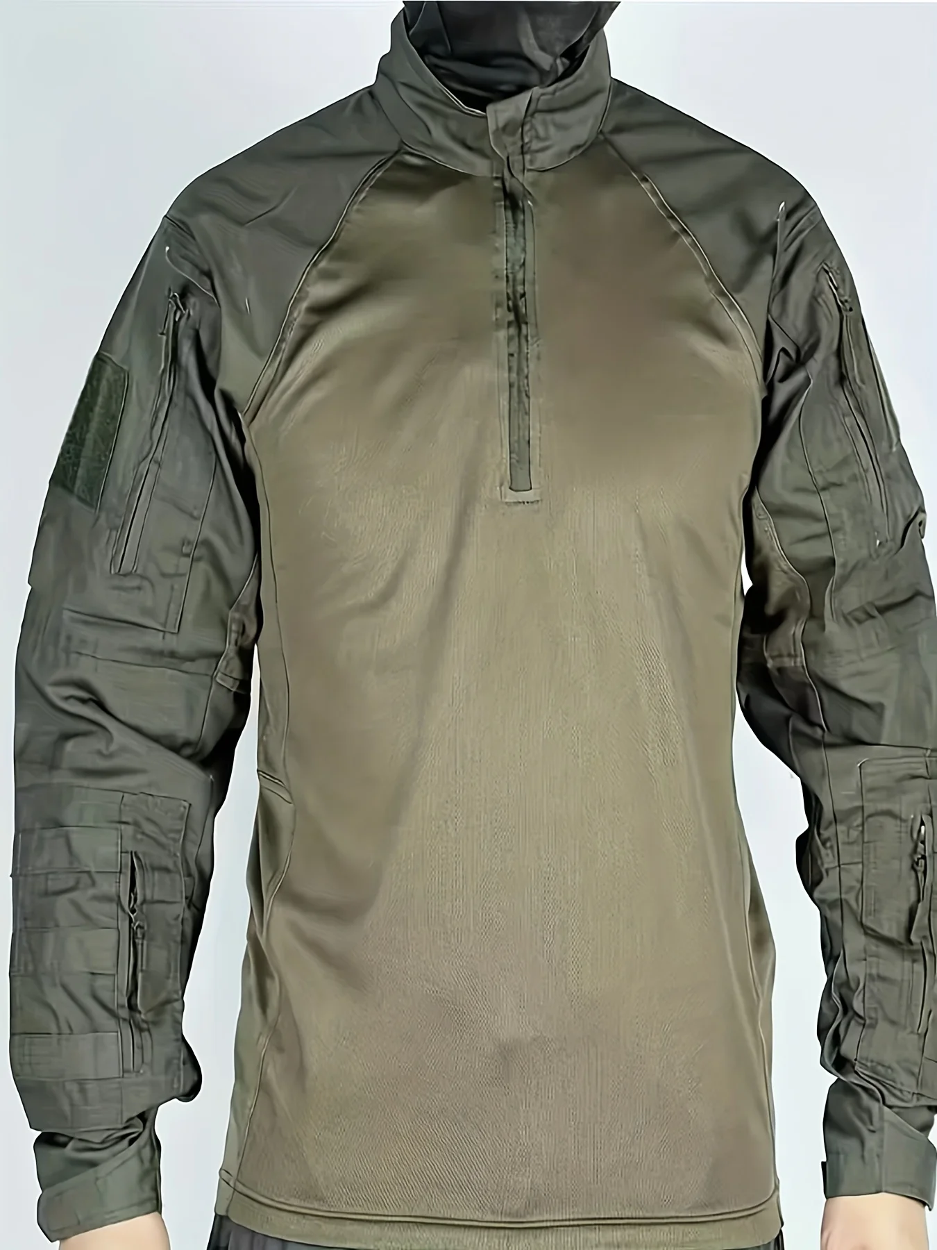 Camisa táctica hombre manga larga ripstop con múltiples bolsillos - imagen 3
