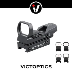 Vicoptics Mira holográfica punto rojo colimador réflex para rifle