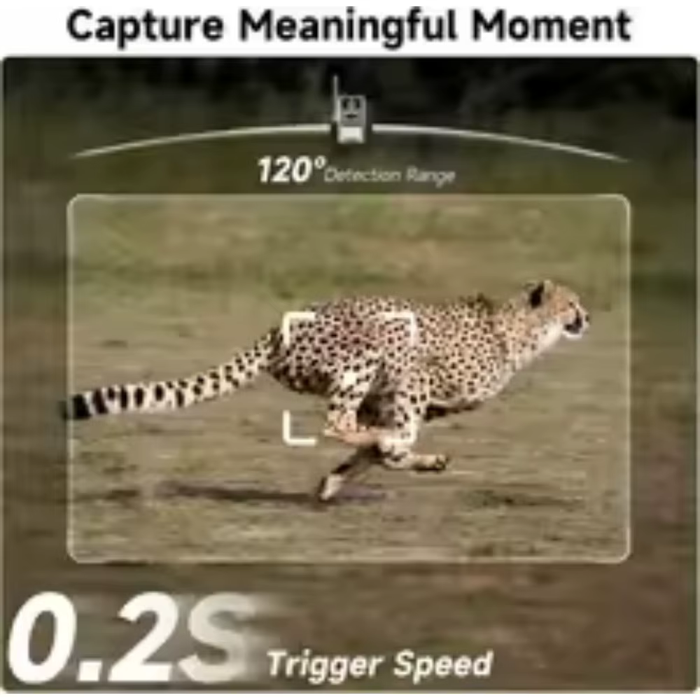 Cámara de caza Wildlife 2K 4G Mini900Pro con control remoto móvil - imagen 3
