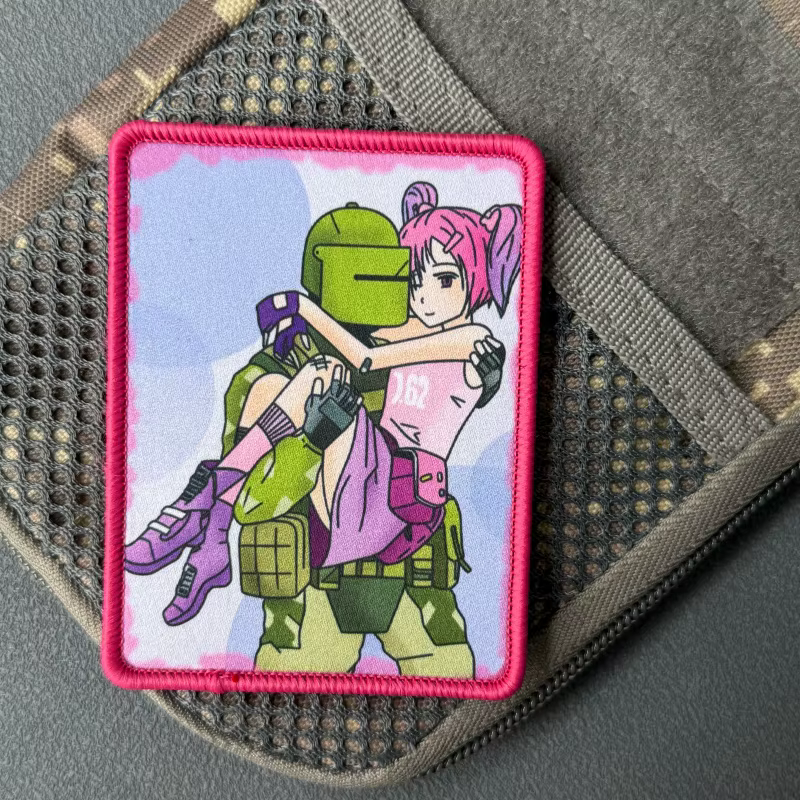 Parche táctico estilo insignia moral con Velcro para mochilas - imagen 5
