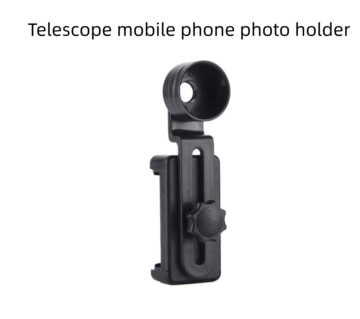 Clip con goma de agarre para sujetar el smartphone