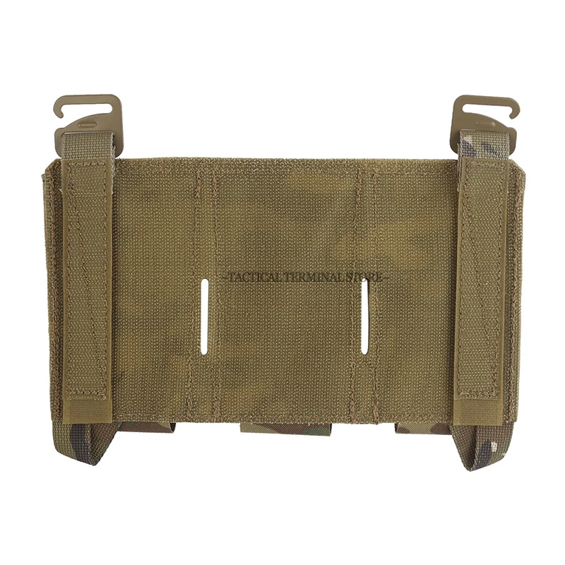 Portacargadores táctico MOLLE triple multicalibre con placa frontal - imagen 3