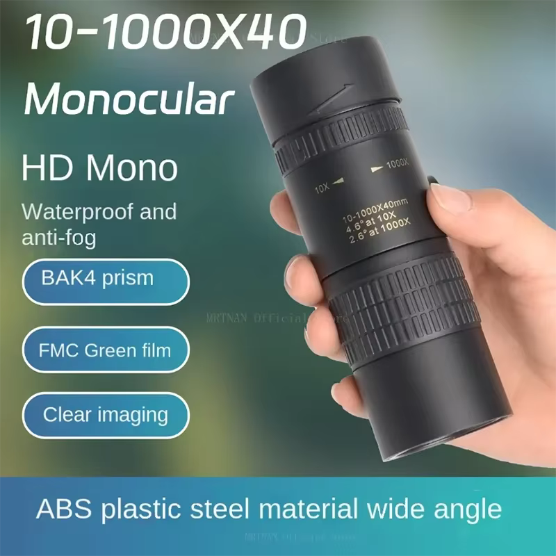 Telescopio monocular largo alcance HD para caza y acampada - imagen 2
