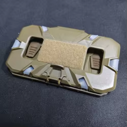 Soporte táctico teléfono MOLLE plegable para tablero navegación