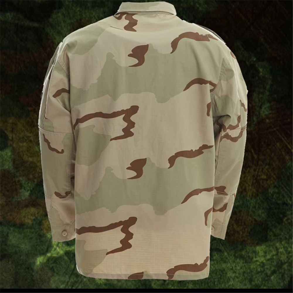 Uniforme táctico DCU BDU desierto ripstop manga larga y pantalón