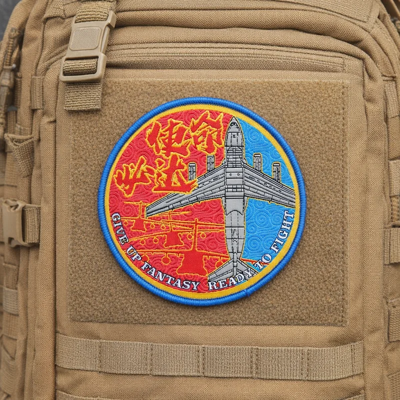 Parche bordado termoadhesivo de fantasía para uniforme táctico - imagen 5