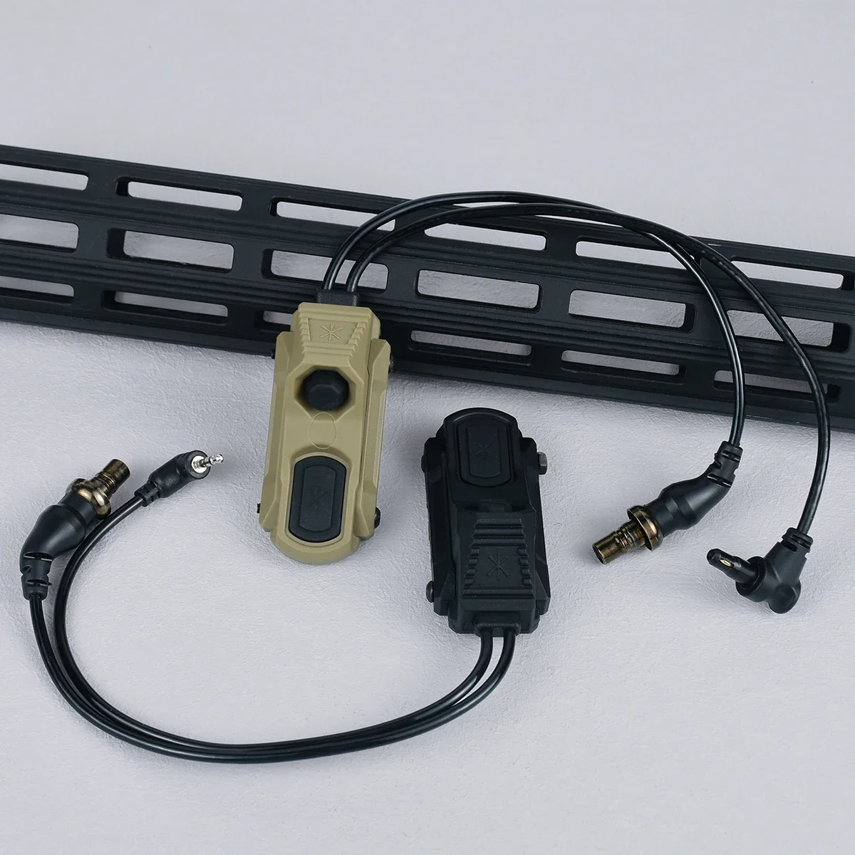 Compatibilidad con riel Keymod/MLOK de 20 mm
