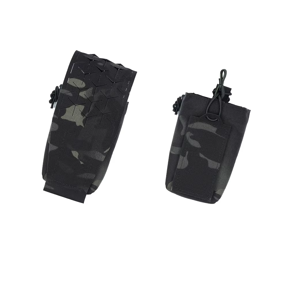 Chaleco táctico modular MOLLE negro – Portaplacas resistencia alta - imagen 2