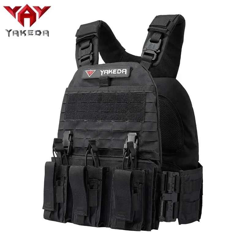 Yakeda Chaleco táctico MOLLE liberación rápida uniforme exterior - imagen 2