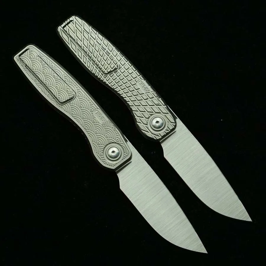 FSD Grande cuchillo plegable EDC con hoja titanio y rodamiento cerámico - imagen 2