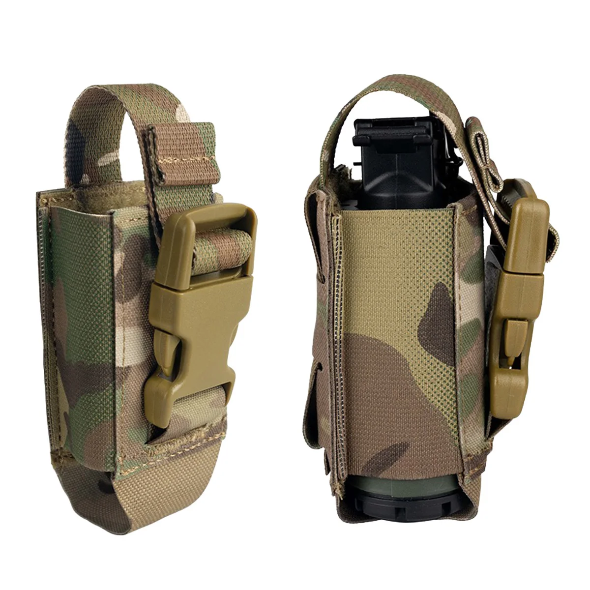 Bolsa Táctica MOLLE para Granadas y Herramientas - imagen 4