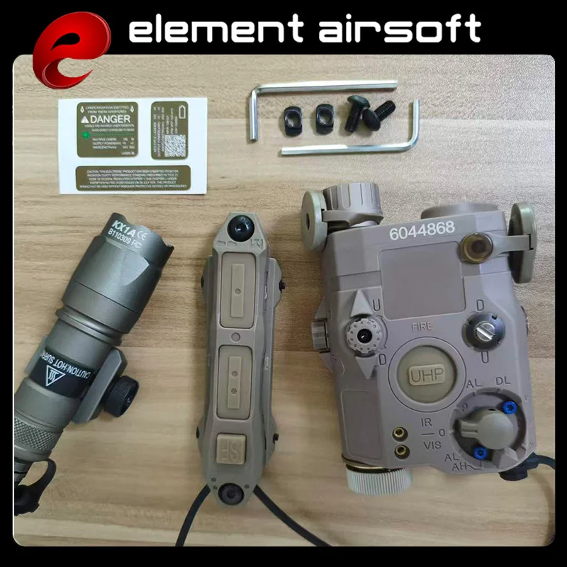 Element PEQ15 linterna táctica con punto rojo e indicador verde - imagen 3
