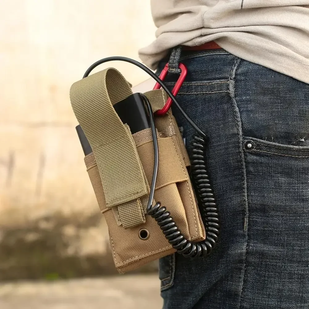 Bolsa táctica MOLLE colgante para móvil y accesorios EDC - imagen 4