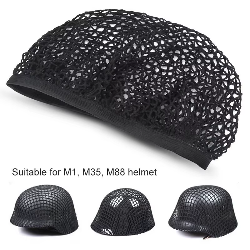 Cubierta de red para casco táctico compatible con M1/M35/M88