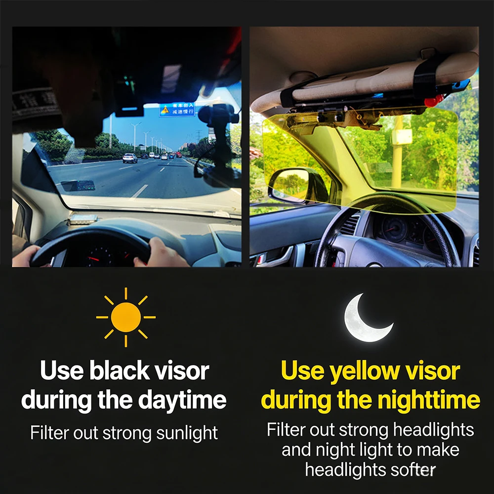 Parasol táctico para coche plegable Molle antideslumbrante