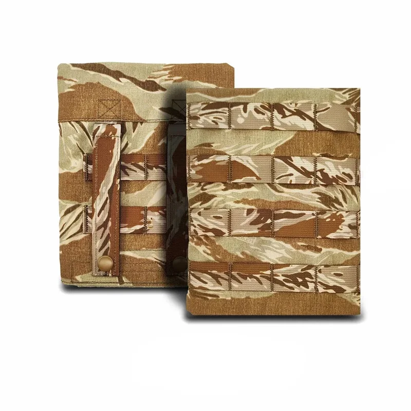 Portaplacas lateral táctico MOLLE camuflaje para chaleco - imagen 3