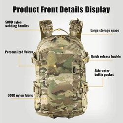 VOTAGOO Roaring Cricket mochila táctica impermeable camuflaje militar
