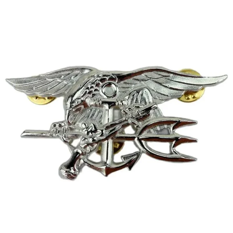 Pin de insignia Tridente Marina EE. UU., broche táctico - imagen 2