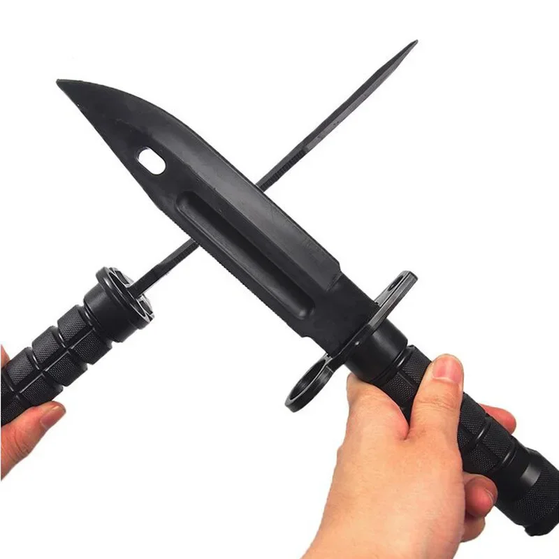Bayoneta táctica M9 de goma entrenamiento militar para airsoft - imagen 4