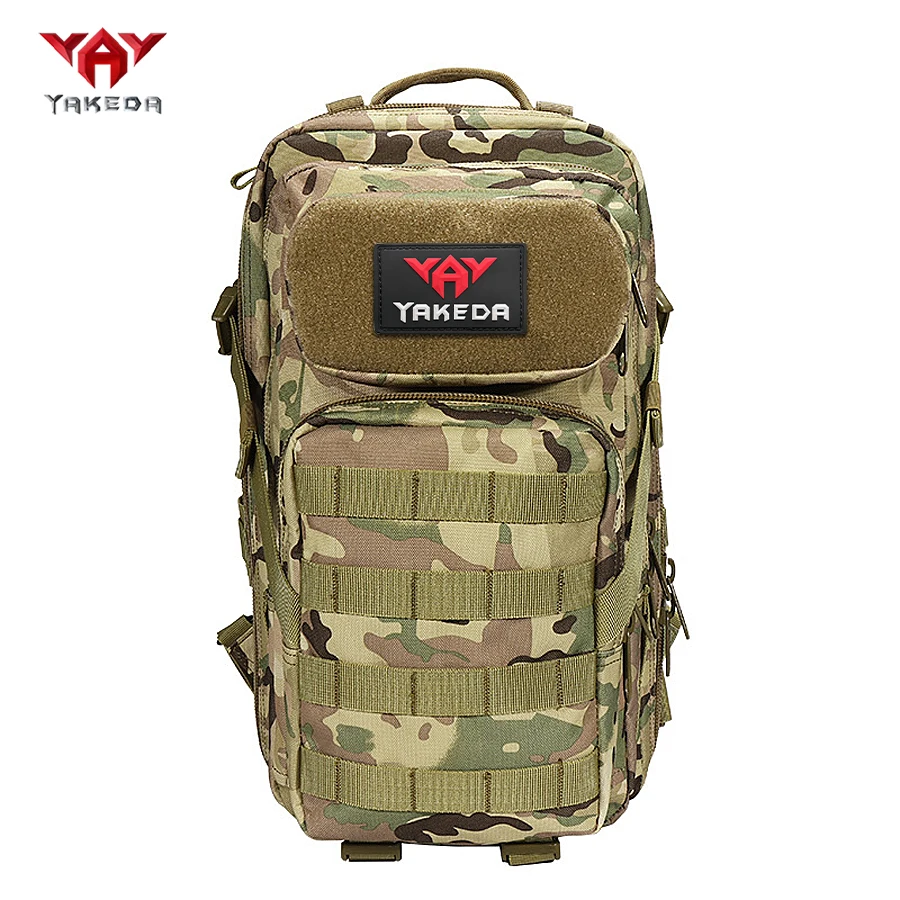 YAKEDA Mochila táctica de poliéster 600D con bolsillos multicapa - imagen 2