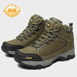 RAN Botas de senderismo cuero vacuno para hombre