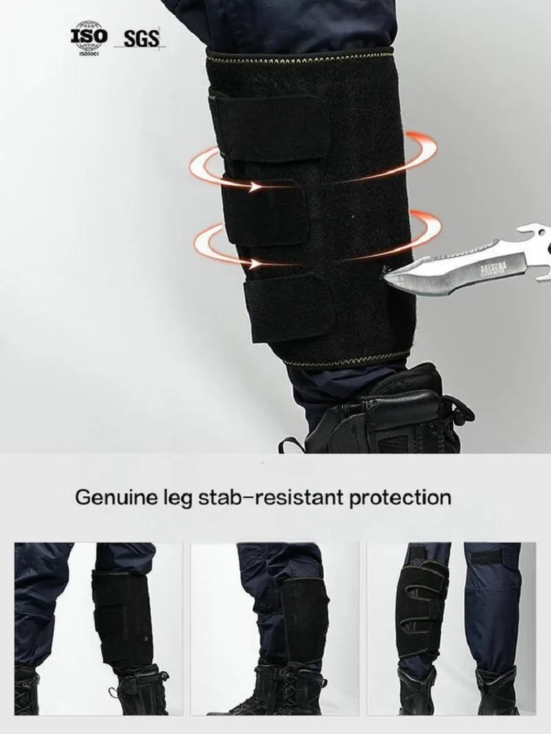 Protectores de piernas antipuñaladas para moto, muslos y pantorrillas - imagen 5