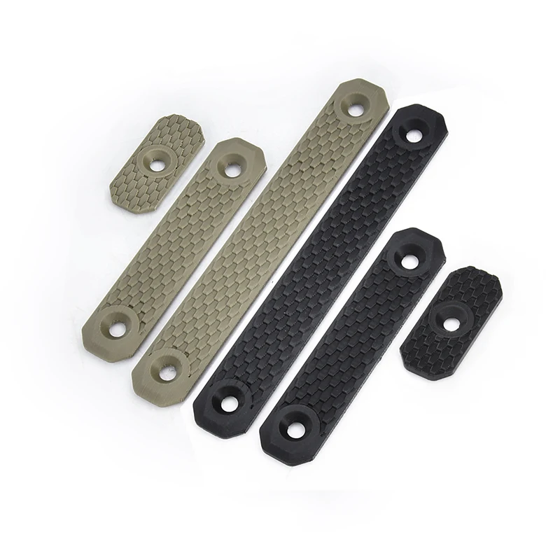 Cubierta de riel M-LOK táctica de nylon para Picatinny 3D - imagen 3