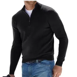 Jersey táctico ligero cuello en V con cremallera para hombre