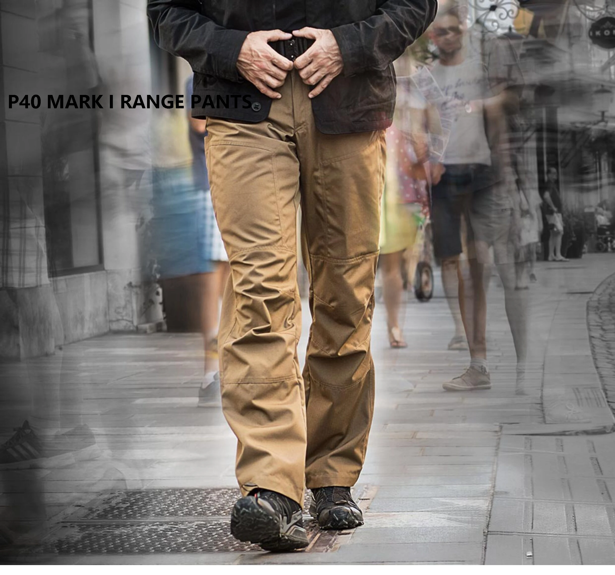 P40 Mark I Range pantalones tácticos ripstop multibolsillo transpirable - imagen 2