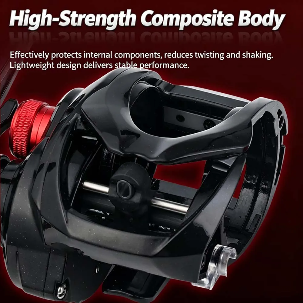 DC Smart – Carrete de baitcasting con freno electrónico - imagen 4