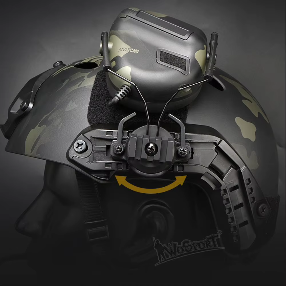 Adaptador auriculares casco MOLLE – Montaje rápido regulable - imagen 3