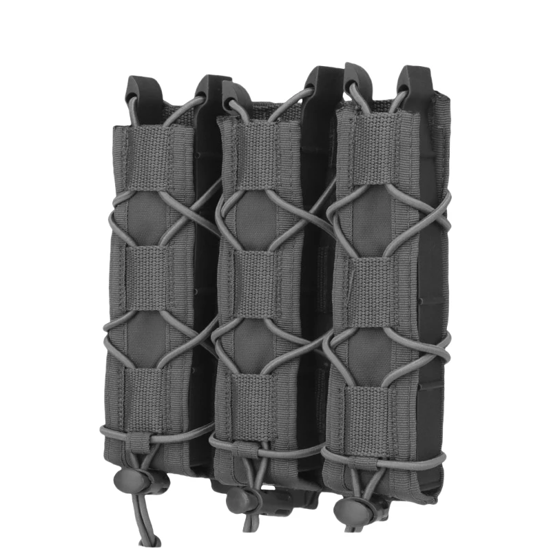 Bolsa porta cargadores liberación rápida triple larga estilo tigre - imagen 5